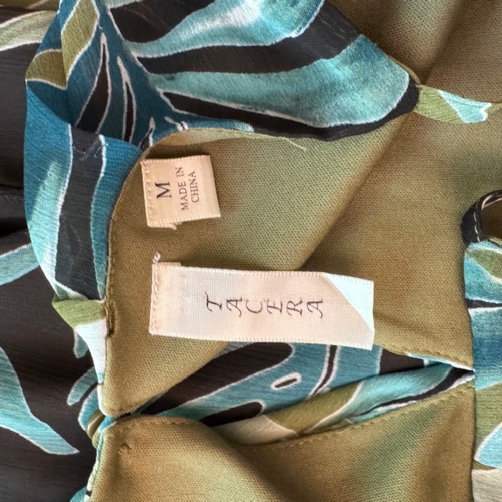 Tacera M Tropical Maxi Dress Halter Sleeveless Resort Vacation Beach‎ Floral - Picture 13 of 13